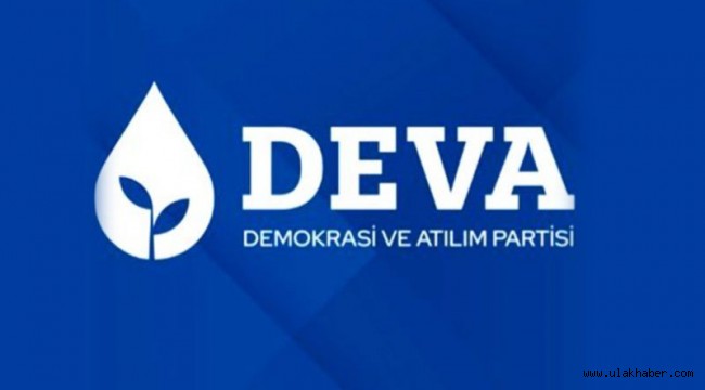 DEVA Partisi'nde istifa!