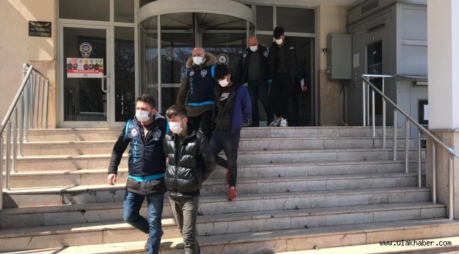 Kayseri'de dehşet saçan 6 kişi tutuklandı!