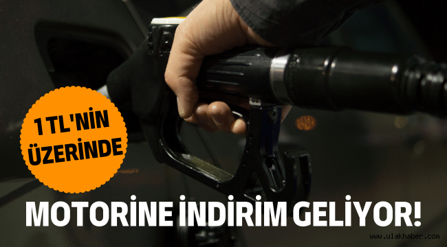 Motorine indirim geliyor!