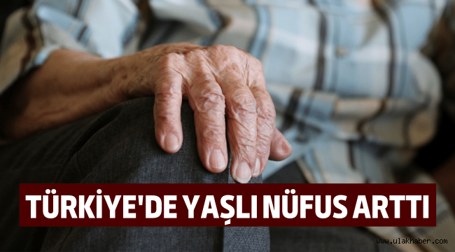 Türkiye'de yaşlı nüfus oranı artış gösterdi