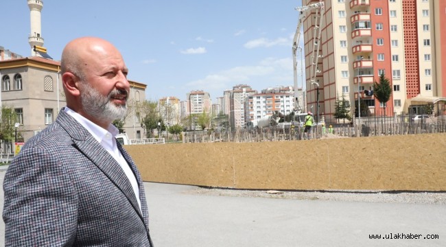 Başkan Çolakbayrakdar: Yoğun bir şekilde sosyal donatıların temellerini atıyoruz