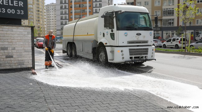 Talas'ta hem bahar hem bayram temizliği