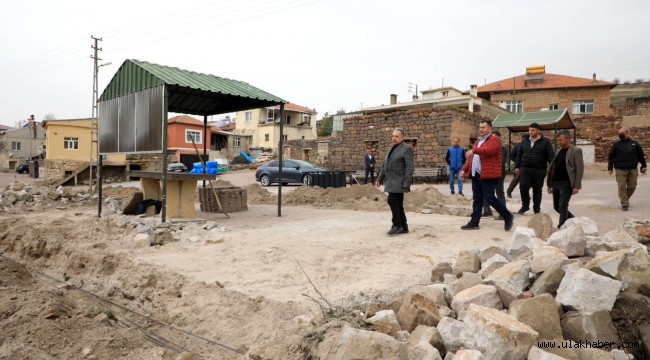 Talas Yamaçlı Mahallesi'ne sosyal tesis ve imam evi