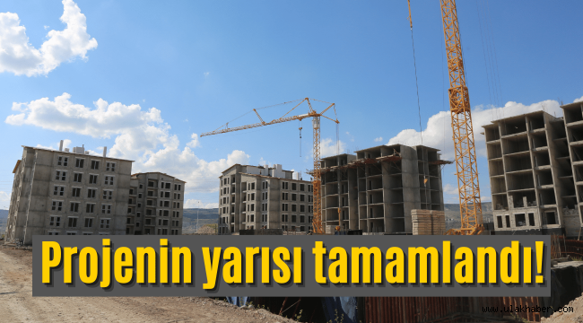 Büyükşehir Belediyesi, Oruçreis projesinin yarısını tamamladı