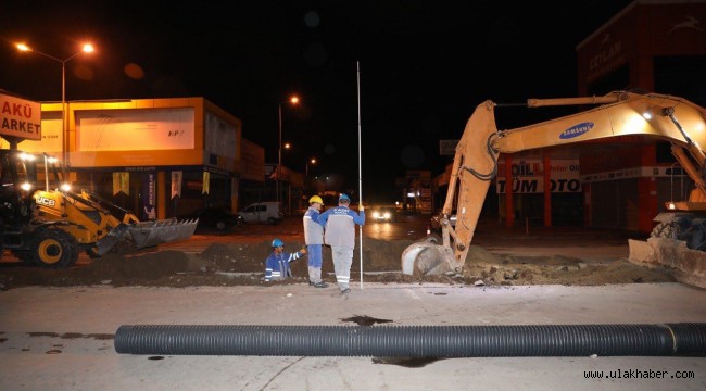 KASKİ, Yeni Sanayi'de altyapı hattını güçlendiriyor