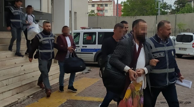 Kayseri'deki operasyonda 16 kişi yakalandı