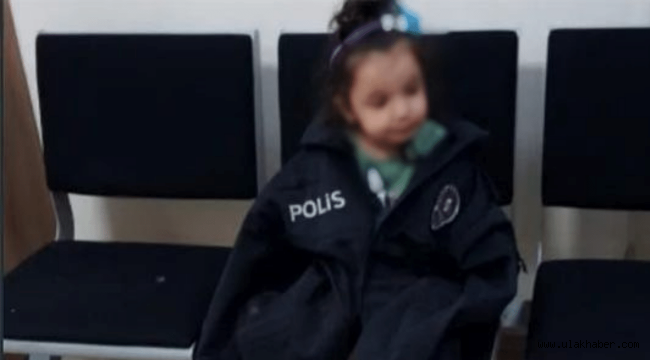 Polis'ten küçük çocuğa şefkat eli