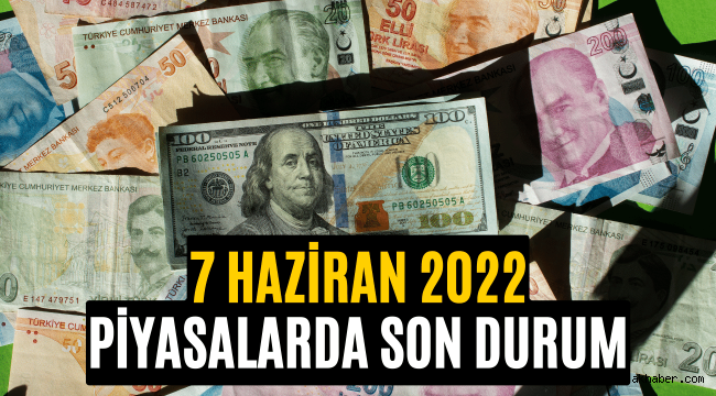 7 Haziran 2022 Salı Dolar, Euro, gram altın, çeyrek altın ne kadar?