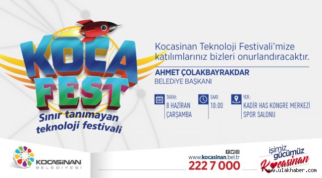 Başkan Çolakbayrakdar'dan KOCAFEST Festivali'ne davet