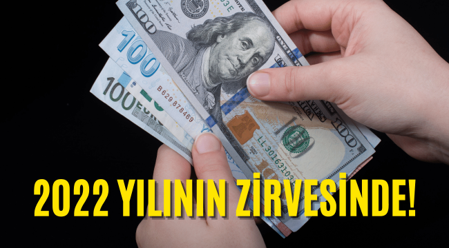 Dolar ve Euro 2022 yılının zirvesine çıktı! 