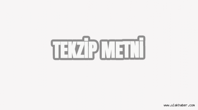 TEKZİP METNİ