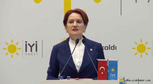 Akşener'den cumhurbaşkanlığı adayı açıklaması