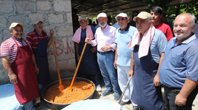 Başkan Çolakbayrakdar, Obruk Mahallesi'nde vatandaşlarla buluştu