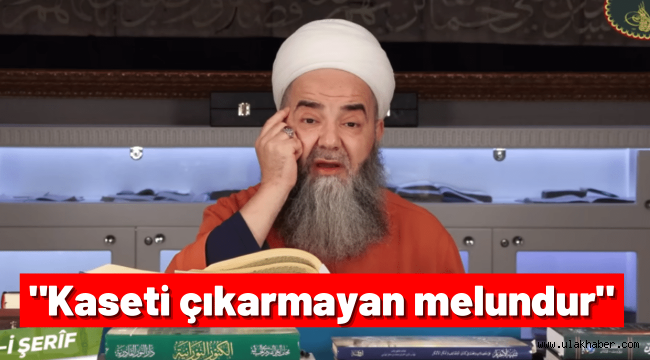 Cübbeli'den açıklama: Şeyhlik ilan etmeyeceğim, kaseti çıkarmayan melundur