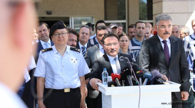 Güven Timleri Tanıtım Töreni Vali Çiçek'in katılımıyla yapıldı