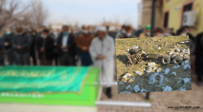 Kayseri - Develi yolundaki trafik kazasında hayatını kaybeden 3 kişi toprağa verildi