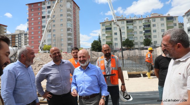 Kocasinan, Erkilet Osmangazi'de aile sağlık merkezinin temelini attı