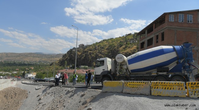 Büyükşehir'in OSB ve şehir merkezi trafiğini rahatlatacak projesinde hummalı çalışma sürüyor