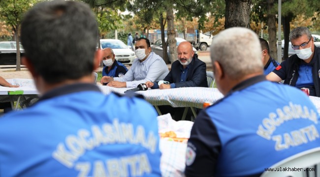 Başkan Çolakbayrakdar: Zabıta ekibimiz, şehrin huzuruna katkı sağlamaktadır