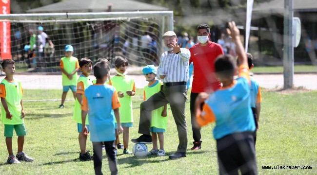 Kocasinan'da yaz spor kursları, dolu dolu geçti