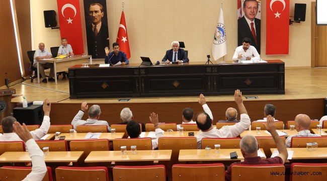 Talas Belediyesi'nde Eylül ayı meclis toplantısı gerçekleştirildi