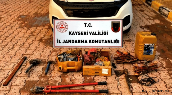 TCDD'ye dadanan hırsızlar fotokapan yardımıyla yakalandı 