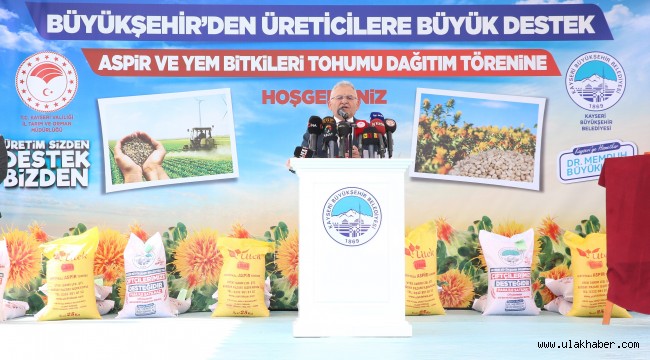 Büyükşehir'den tarıma 34,5 milyon TL'lik "tohum" desteği