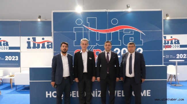 Kayseri OSB Yönetiminden, IBIA Expo-2022 Fuarı'na katılan Kayserili firmalara ziyaret