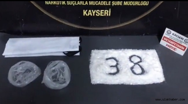 Kayseri'ye uyuşturucu sokan şüpheli yakalandı