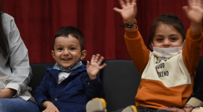 Kayserili SMA hastası çocuklar için yardım gecesi düzenlendi 