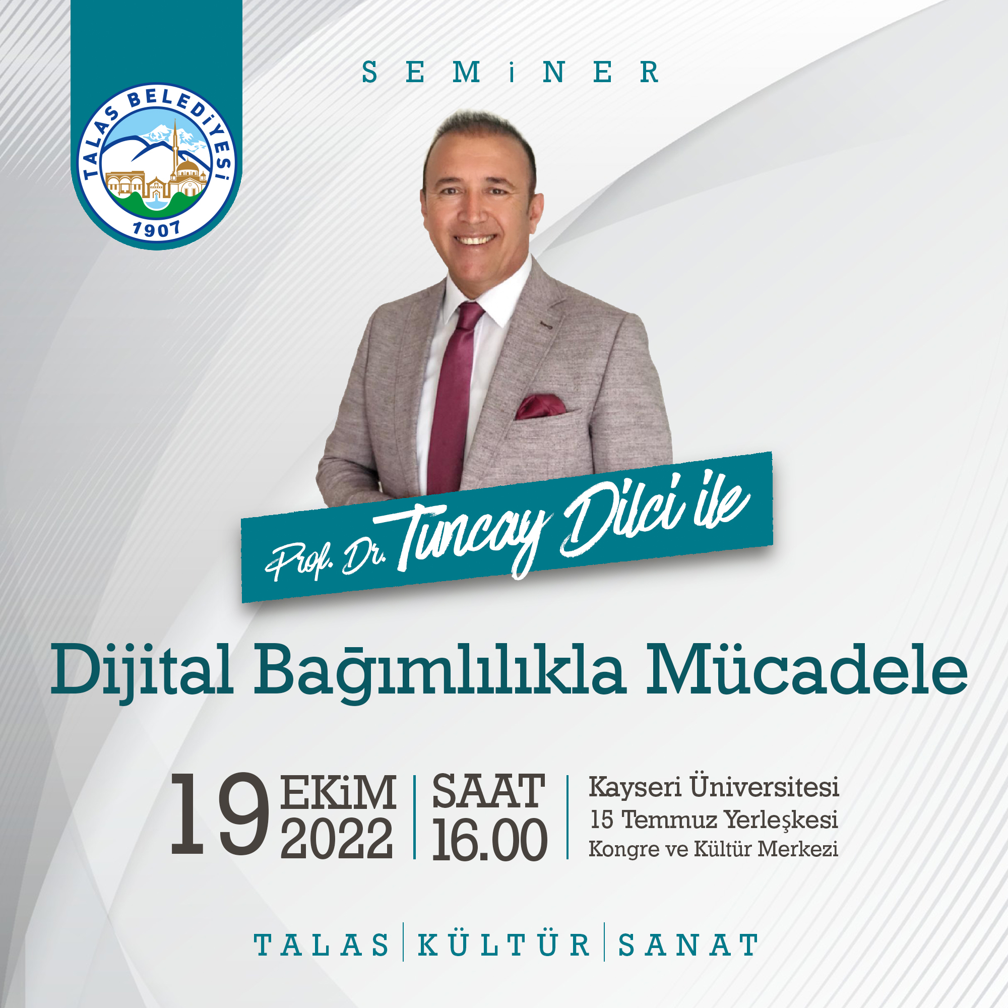 Talas'ta Dijital Bağımlılıkla Mücadele Semineri