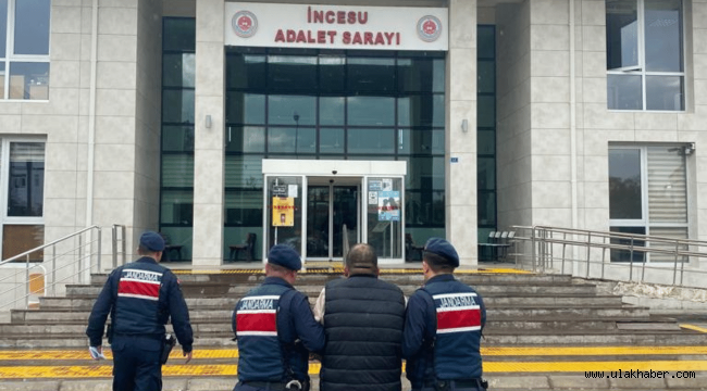 Terör soruşturması kapsamında aranan şahıs, İncesu'da yakalandı