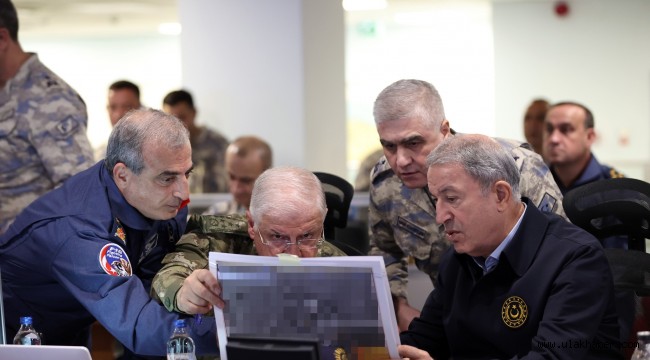 Bakan Akar'dan Pençe-Kılıç Hava Harekâtı açıklaması!