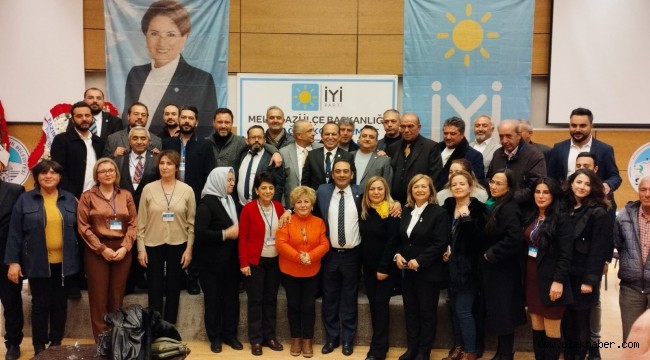 İYİ Parti Melikgazi'de Tuncer Küçük ilçe başkanı oldu 