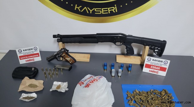 Kayseri'de uyuşturucu operasyonu: 13 gözaltı