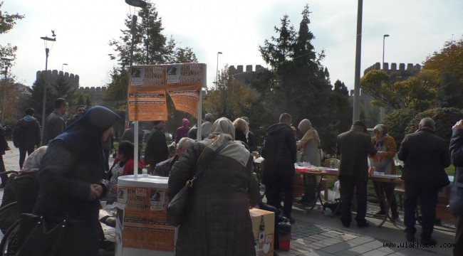 Kayseri'nin SMA hastası miniği Melih Eymen için kermes düzenlendi