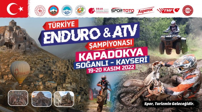 Soğanlı Vadisi'nde Türkiye Enduro ve ATV Şampiyonası yapılacak