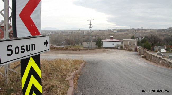 Sosun Mahallesi giriş yolu genişletiliyor