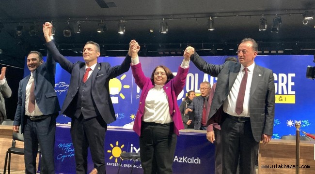 İyi Parti Kayseri'de kongre tamamlandı, il başkanı belli oldu