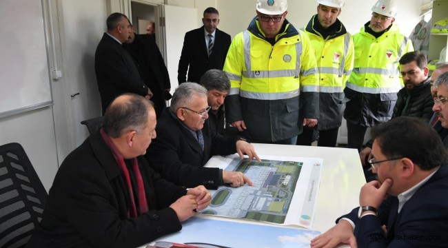 Kayseri Havalimanı Yeni Terminal Binası çalışması sürüyor