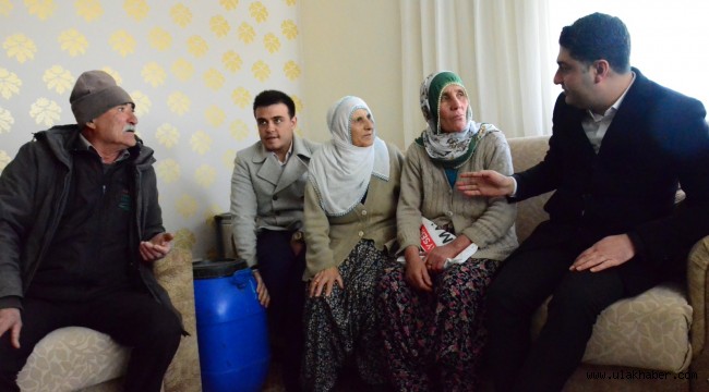 MHP'li İsmail Özdemir, vatandaş ziyaretlerine devam ediyor