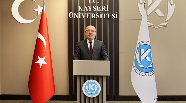 Kayseri Üniversitesi Rektörü Prof. Dr. Kurtuluş Karamustafa'dan 29 Ekim Cumhuriyet Bayramı Mesajı